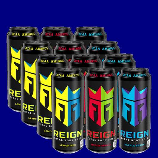 12 x Mixed Reign Energy, 50 cl