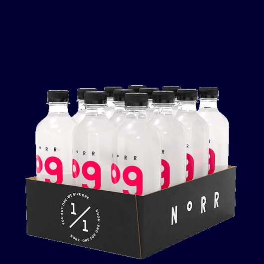 12 x NoRR Hydrate, 500 ml, 09 Raspberry/Lemon