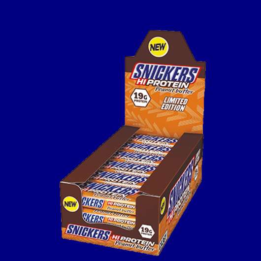 12 x Snickers Protein Bar, 57 g, Peanut Butter