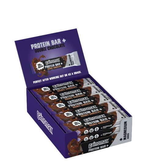 15 x Gainomax Protein Bar, 60 g, Choco Magnesium