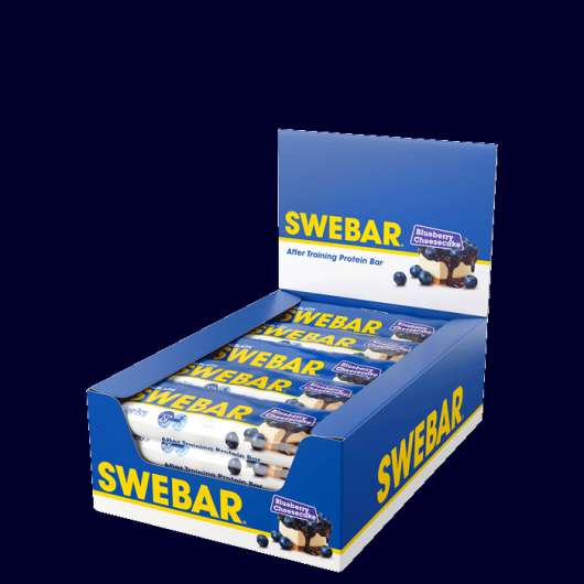 15 x Swebar, 55 g, Blueberry Cheesecake