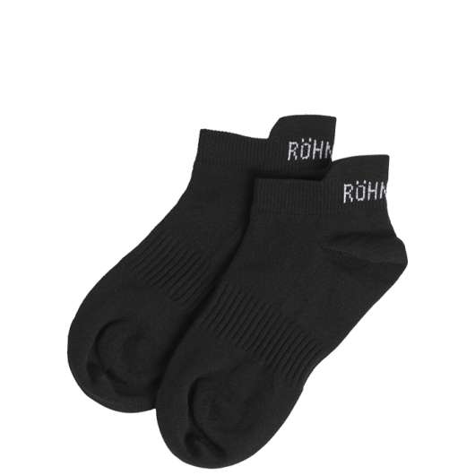 2-Pack Short Sport Socks, Black