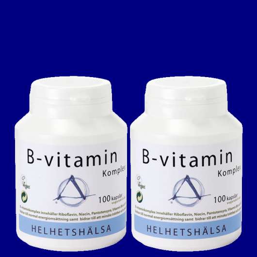 2 x B-vitamin Komplex 100 kapslar