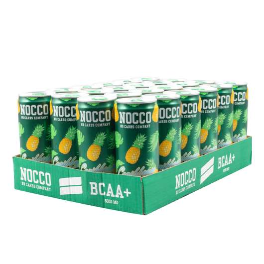 24 x NOCCO BCAA+ Koffeinfri, 330 ml