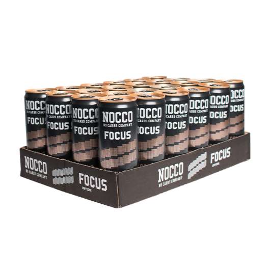 24 x NOCCO FOCUS, 330 ml, Cola