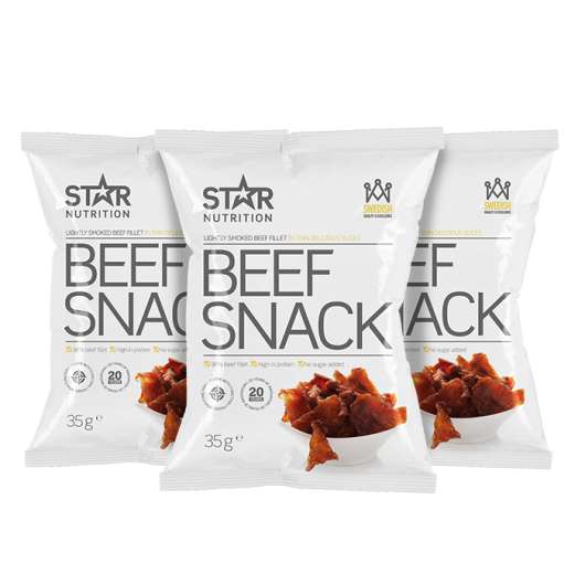 3 x Beef Snack, 35 g