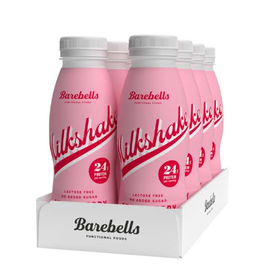 8 x Protein Milkshake, 330 ml, Strawberry