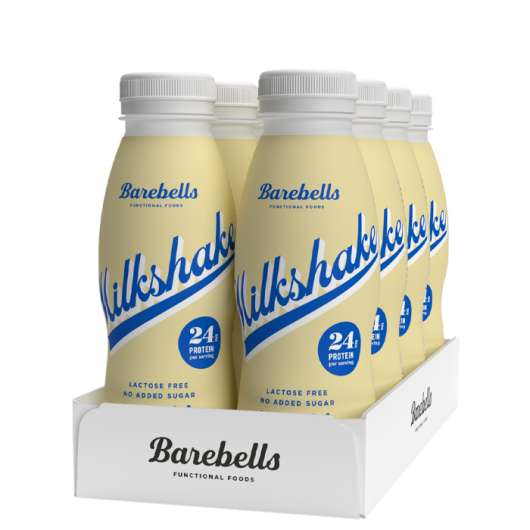 8 x Protein Milkshake, 330 ml, Vanilla