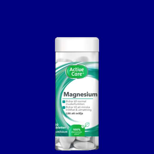Active Care Magnesium 250 mg, 120 tabletter