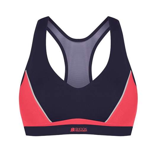 Active Sports Padded Bra, Coral Bloom