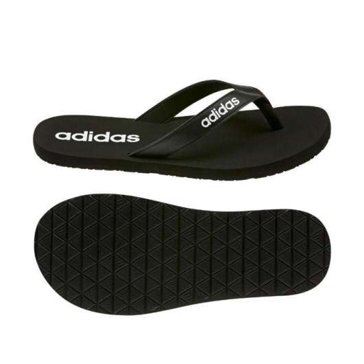 Adidas Eezay Flip-Flops, Black/White
