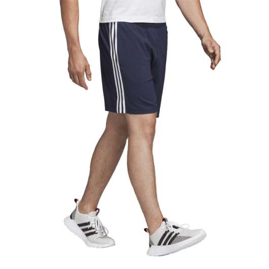 Adidas Essential 3 Stripe Shorts, Black