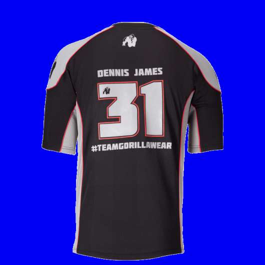 Athlete T-Shirt 2.0 Dennis James, Black/Grey