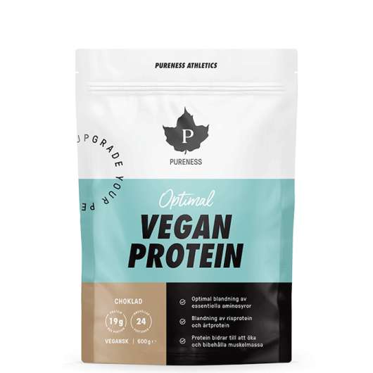 Athletics Optimal Eko Vegan Protein Choklad, 600 g