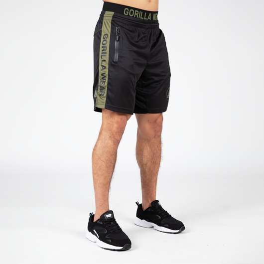 Atlanta Shorts, Black/Green