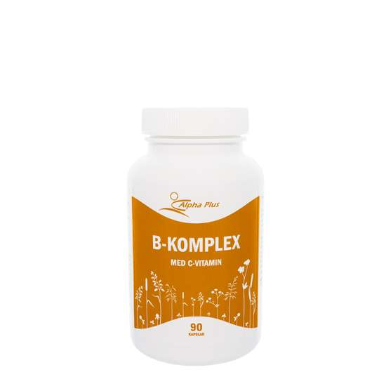 B-Komplex med C-vitamin, 90 kapslar