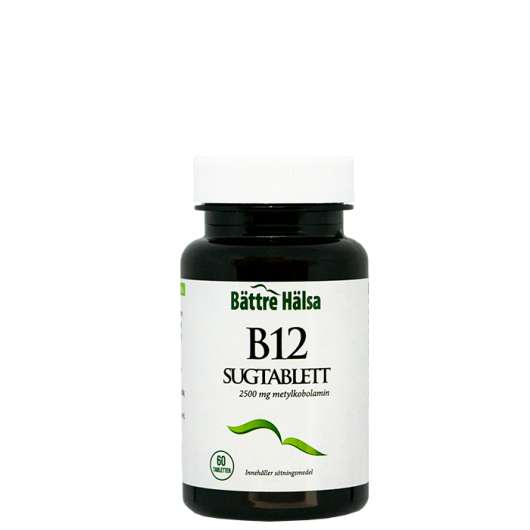B12 sugtablett, 60 tabletter