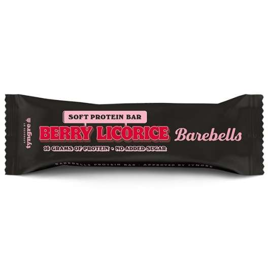 Barebells Soft Protein Bar Berry Licorice 55g