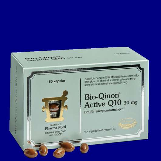 Bio-Qinon Active Q10 30 mg, 180 kapslar