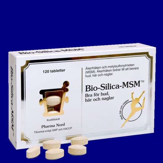 Bio-Silica MSM, 120 tabletter