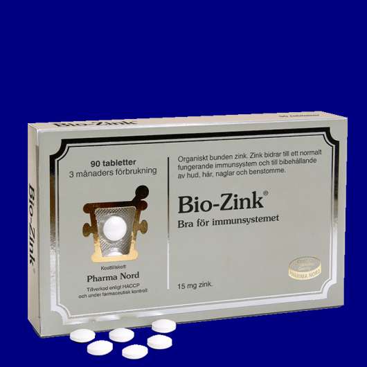 Bio-Zink, 90 tabletter