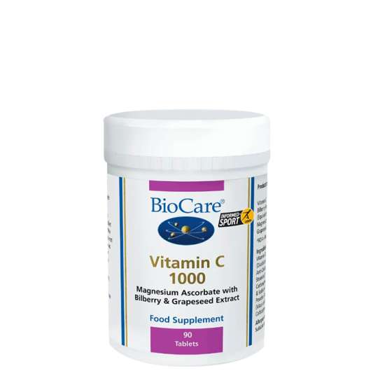 BioCare Vitamin C 1000, 90 tabletter