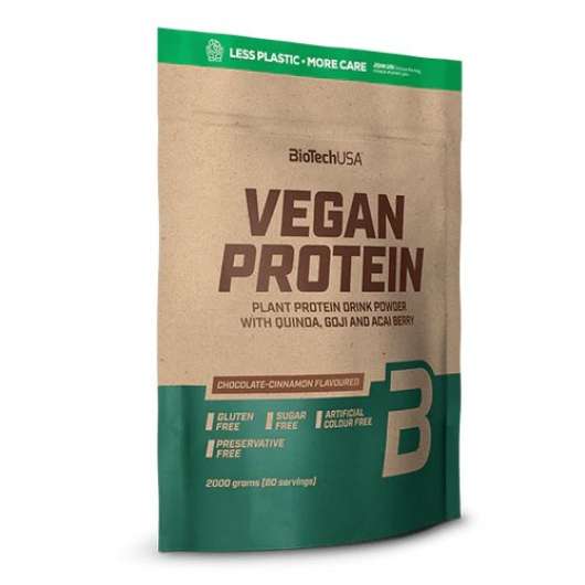 BioTechUSA Vegan Protein Chocolate Cinnamon 2000g