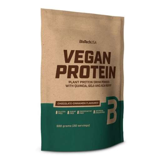 BioTechUSA Vegan Protein Chocolate Cinnamon 500g