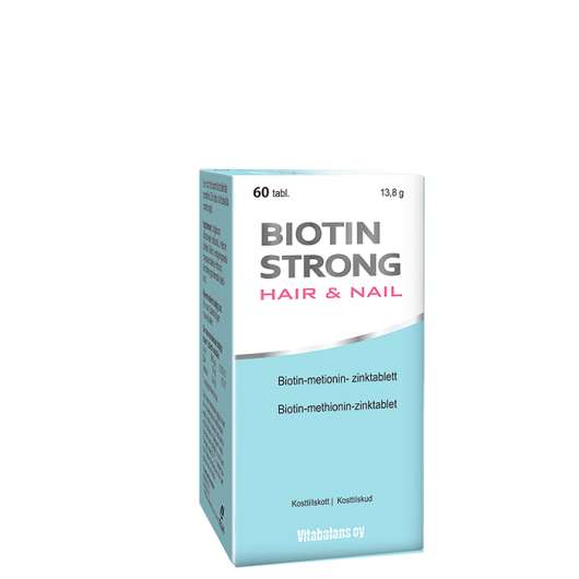 Biotin Strong Hair & Nail, 60 tabletter