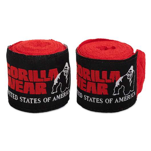 Boxing Hand Wraps, Red