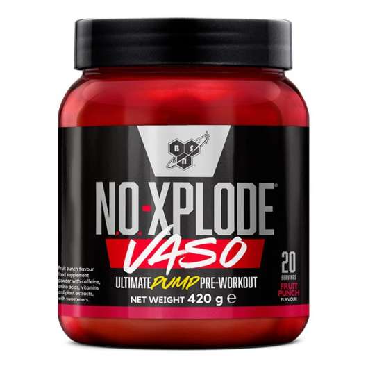 BSN N.O.-Xplode Vaso Pre-Workout Fruit Punch 420g