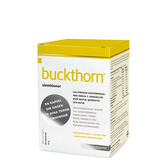 Buckthorn 60 kapslar