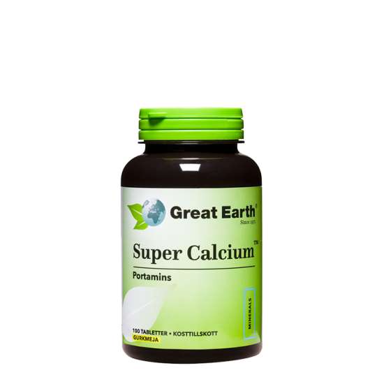 Calcium 750 mg, 100 tabletter