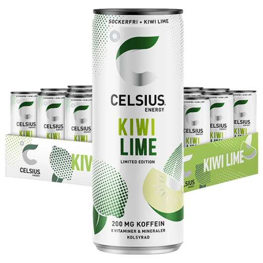 Celsius 24-pack - Kiwi Lime