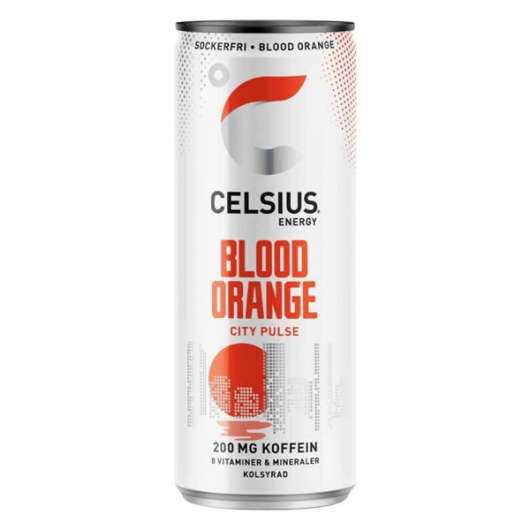 Celsius Blood Orange/City Pulse 355ml