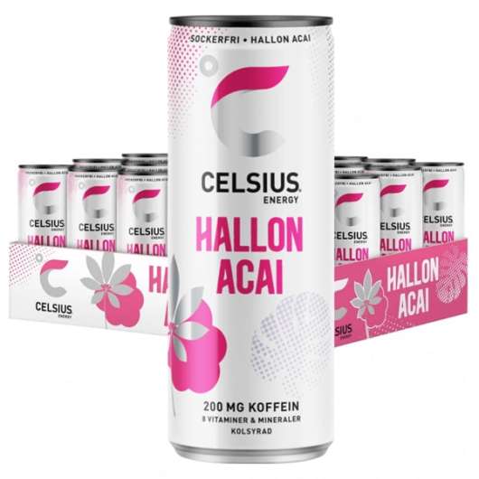 Celsius Hallon / Acai 24x355ml