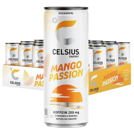 Celsius Mango Passion 24x355ml