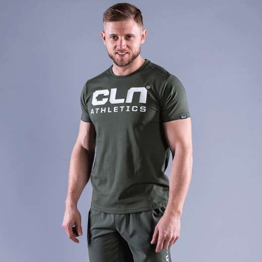 CLN Promo T-shirt, Moss Green
