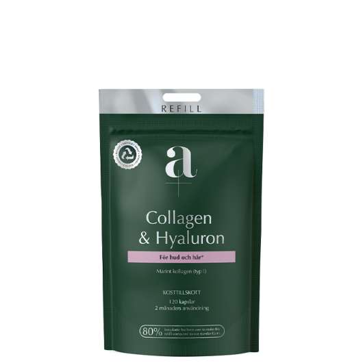 Collagen & Hyaluron 120 kapslar Refill