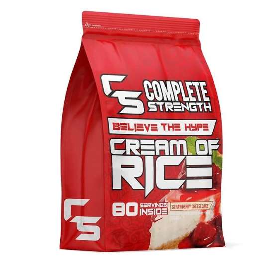 Complete Strength Cream Of Rice Strawberry Cheesecake 2kg