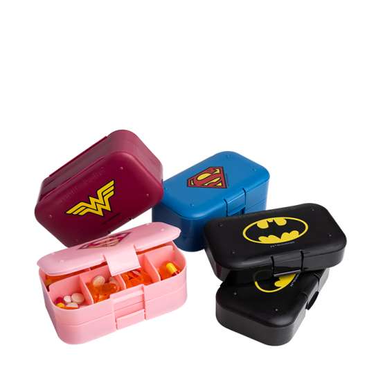 DC Comics Pill Box Organizer, 2-pack