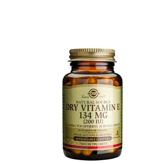 Dry Vitamin E 134 mg (200IU) 50 capsules