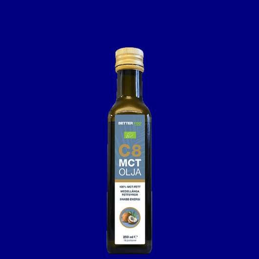 Ekologisk C8 MCT Olja, 250 ml