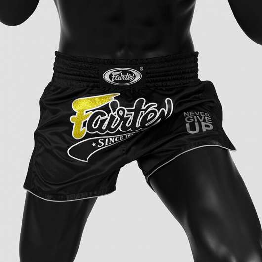 Fairtex BS1708, Muay Thai Shorts, Black