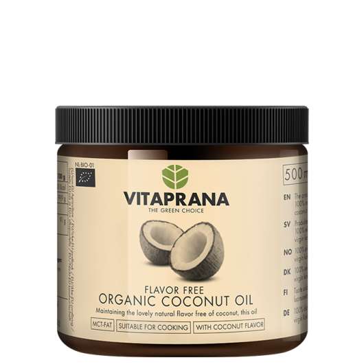Flavor Free Organic Coconut Oil, 500 ml