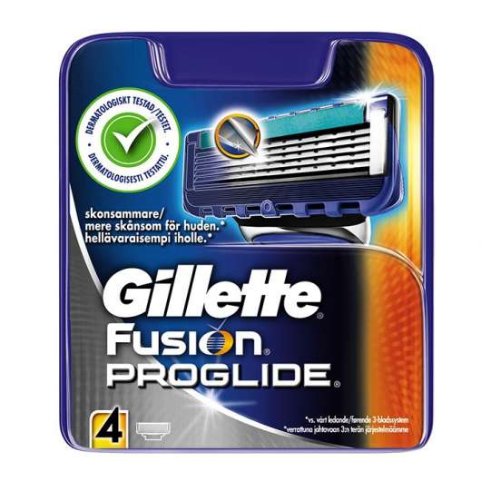 Gillette Blades Male ProGlide Manual, 4 Pack