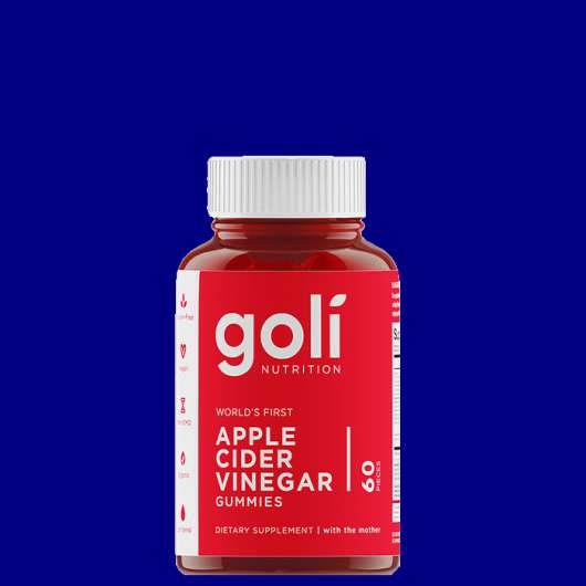 Goli, Apple cider Vinegar, 60 Gummies