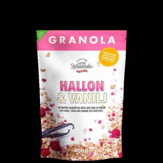 Granola Hallon & Vanilj, 400 g