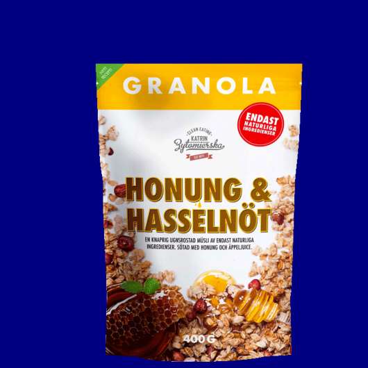 Granola Hasselnöt & Honung, 400 g
