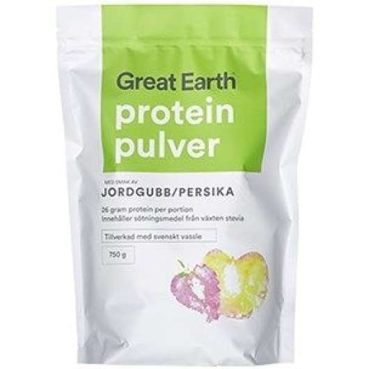 Great Earth Protein Stevia Jordgubb 750g